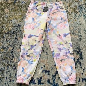 ASOS & glaad Unisex Floral Sweats NWT